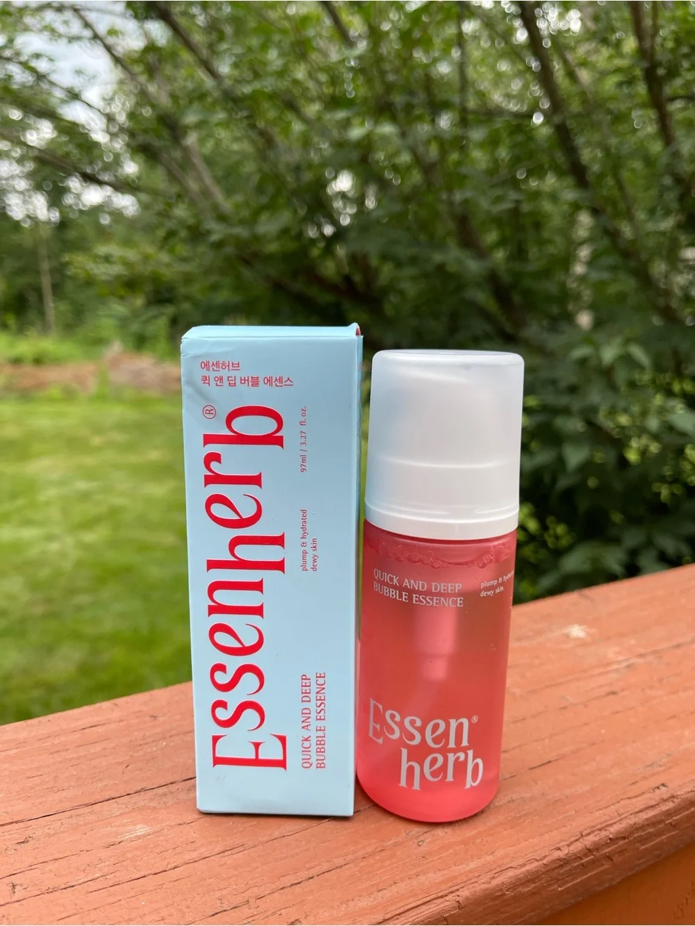 Essenherb Quick and Deep Bubble Essence & Deep Core Hydra Ampoule